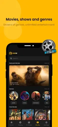 cricify-iphone Movies and shows